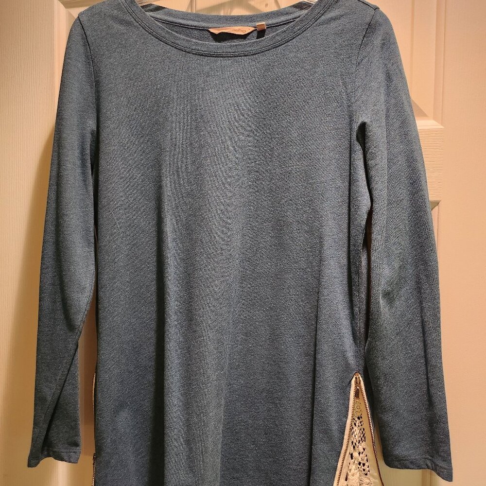 Soft Surrounding Blue Top